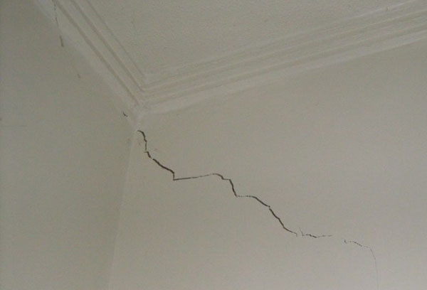 Interior Wall Crack